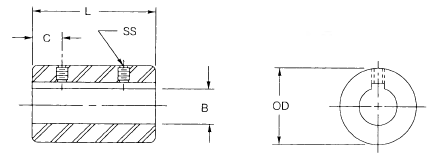 rigid sleeve couplings steel diagram